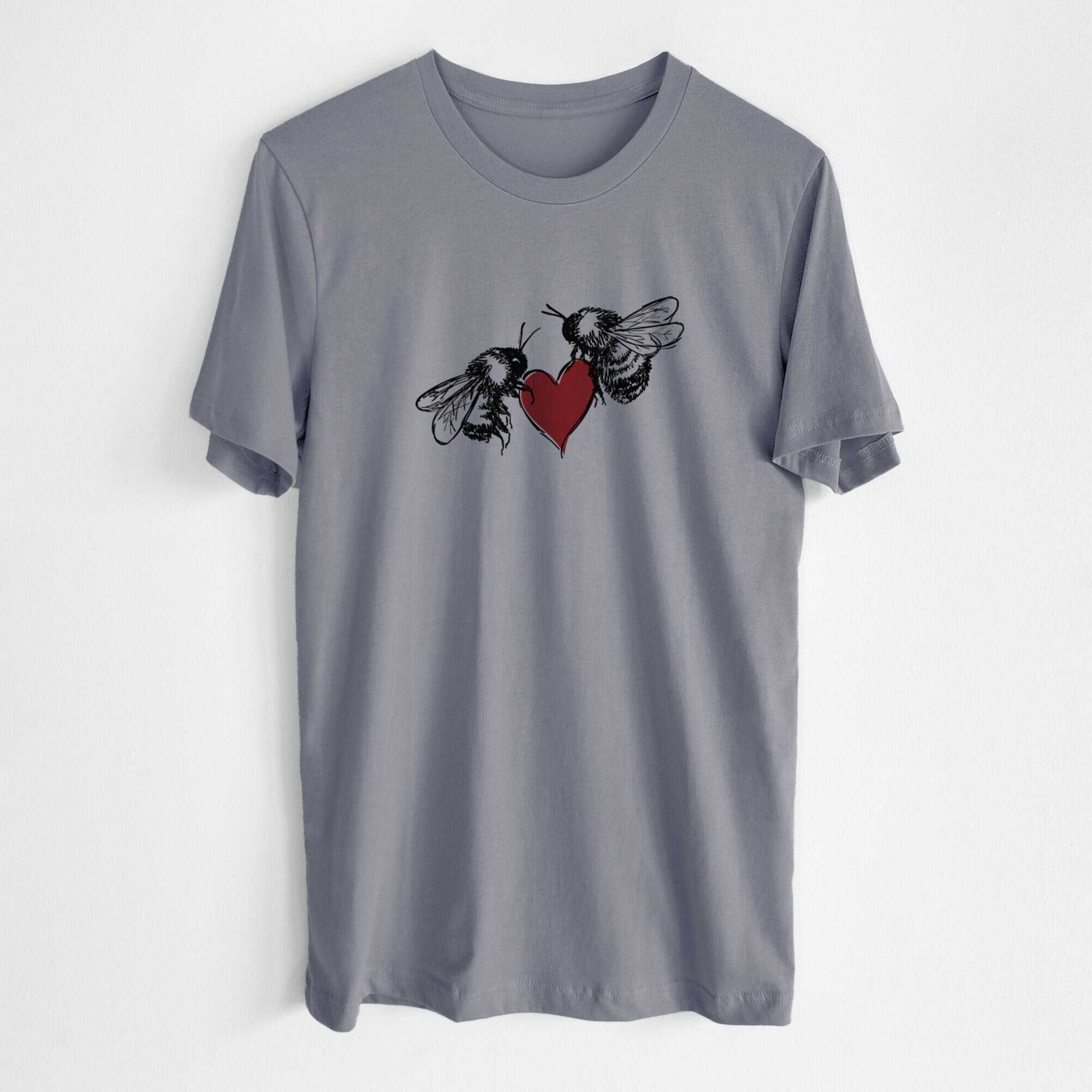Love Bees - Lightweight 100% Cotton Unisex Crewneck