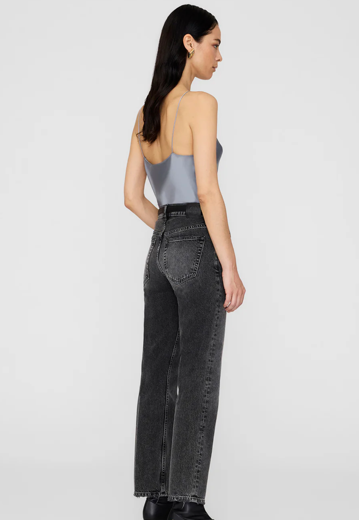 Anine Bing Ellen Top in Pastel Blue