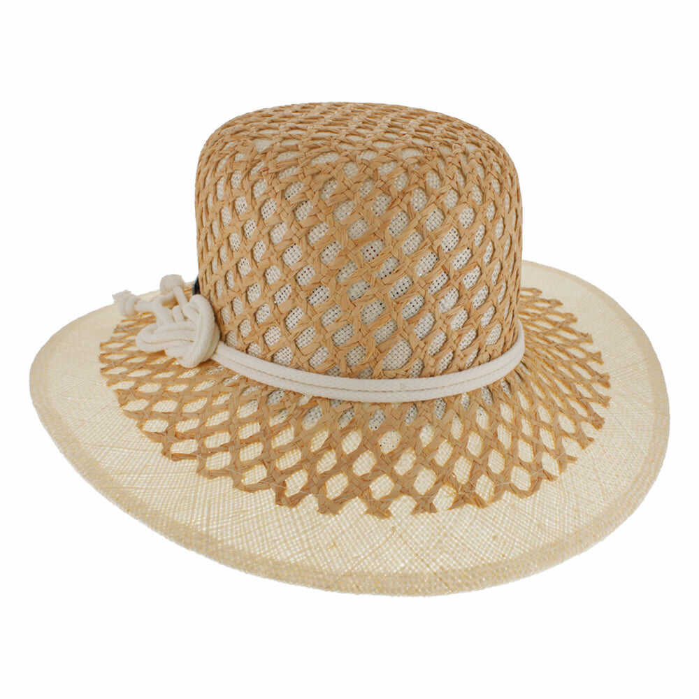 All Natural Raffia Straw  Hat