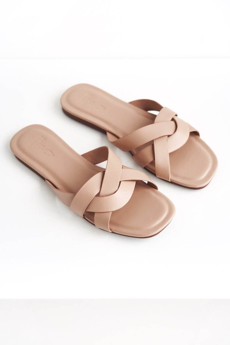 Nude Casual Slippers