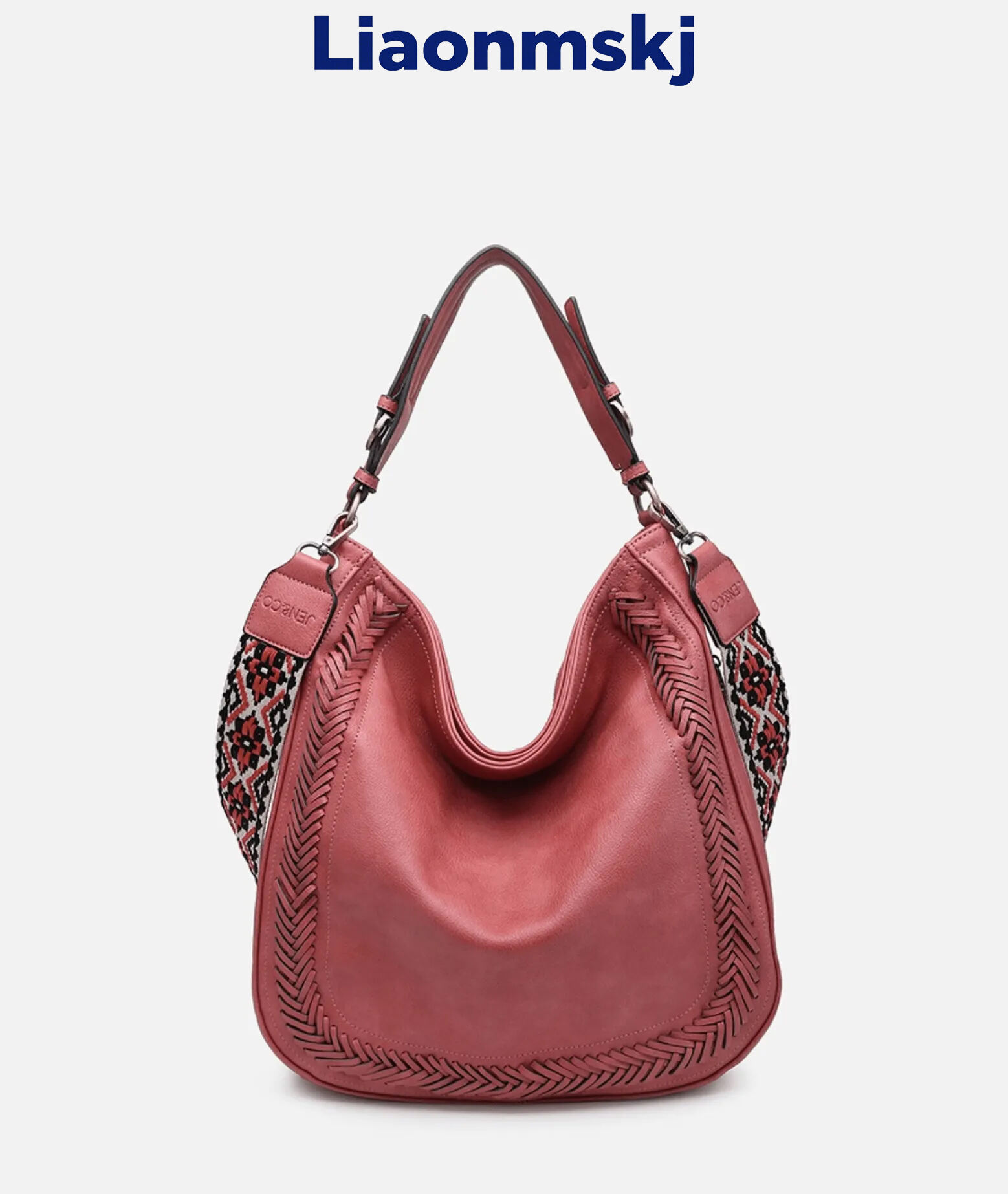 Dakota Hobo/Crossbody w/ Guitar Strap - Terracotta