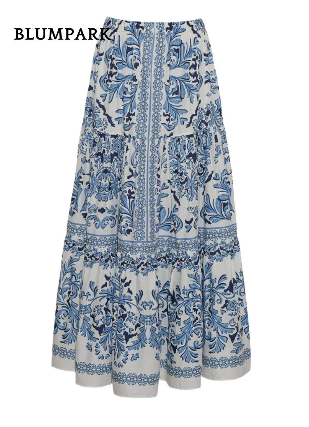 Cara Cara Melanie Skirt in Saltaire Light Blue