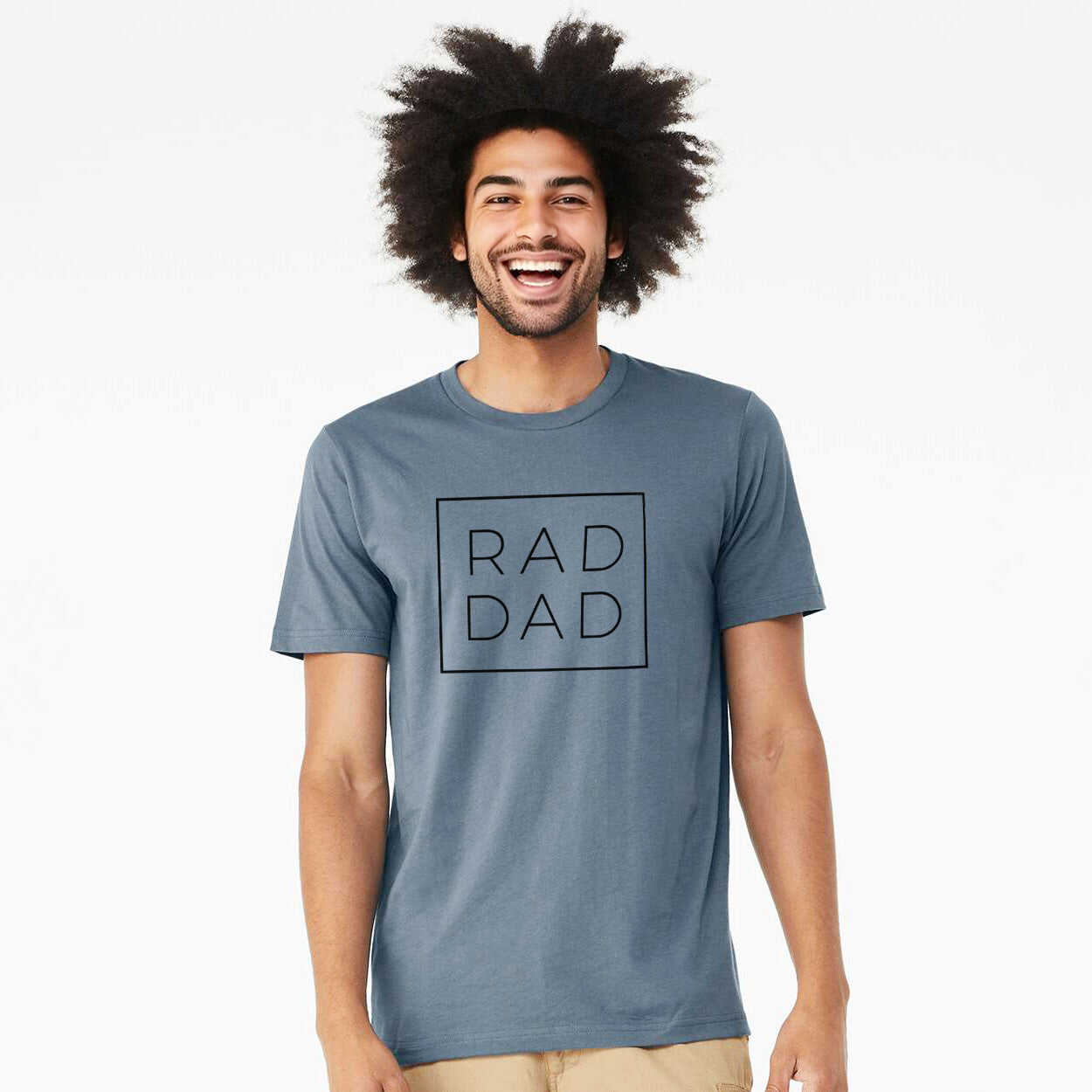 Rad Dad Boxed - Lightweight 100% Cotton Unisex Crewneck