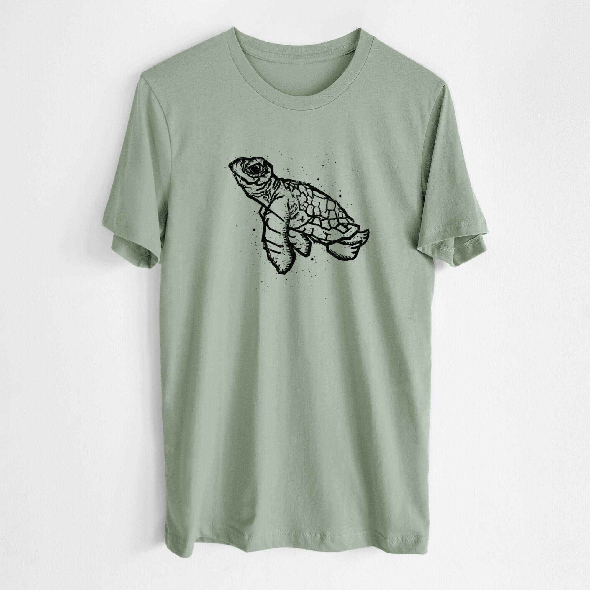 Baby Sea Turtle - Lightweight 100% Cotton Unisex Crewneck