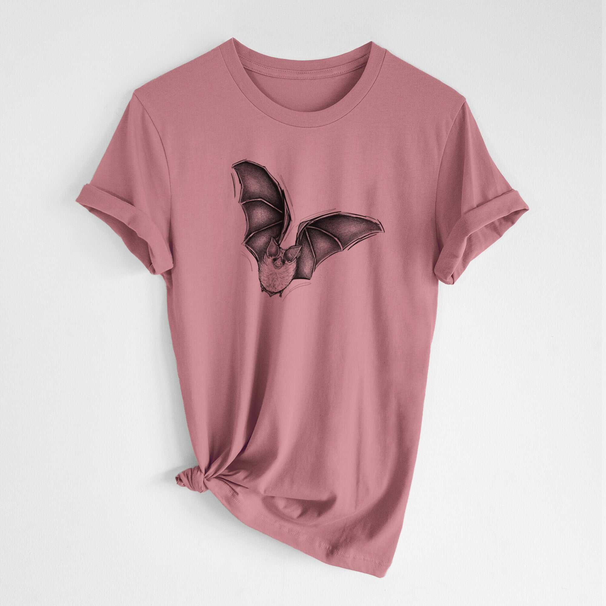 Macrotus californicus - California Leaf-nosed Bat - Lightweight 100% Cotton Unisex Crewneck