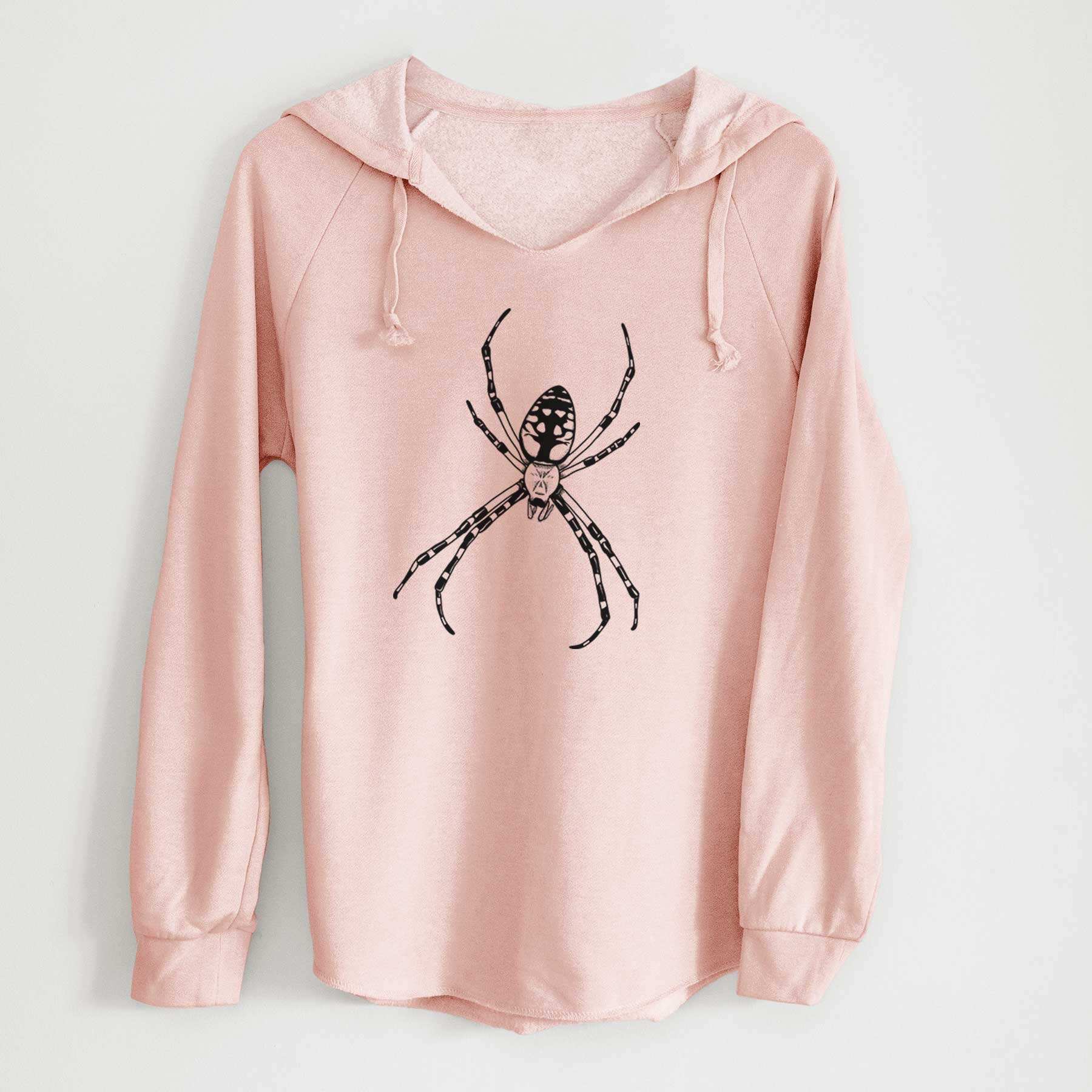Argiope aurantia - Yellow Garden Spider - Cali Wave Hooded Sweatshirt