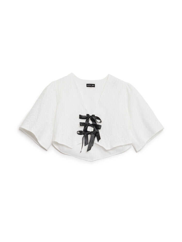Blanca Broderie Anglaise Top