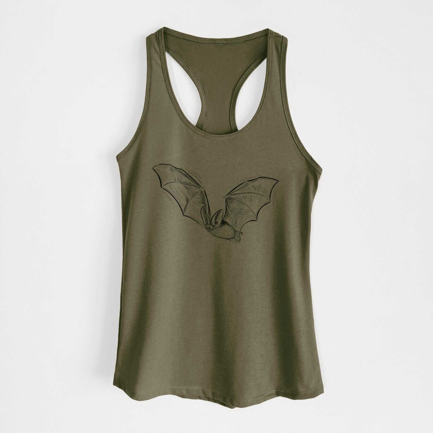 Spotted Bat - Euderma maculatum - Women's Racerback Tanktop