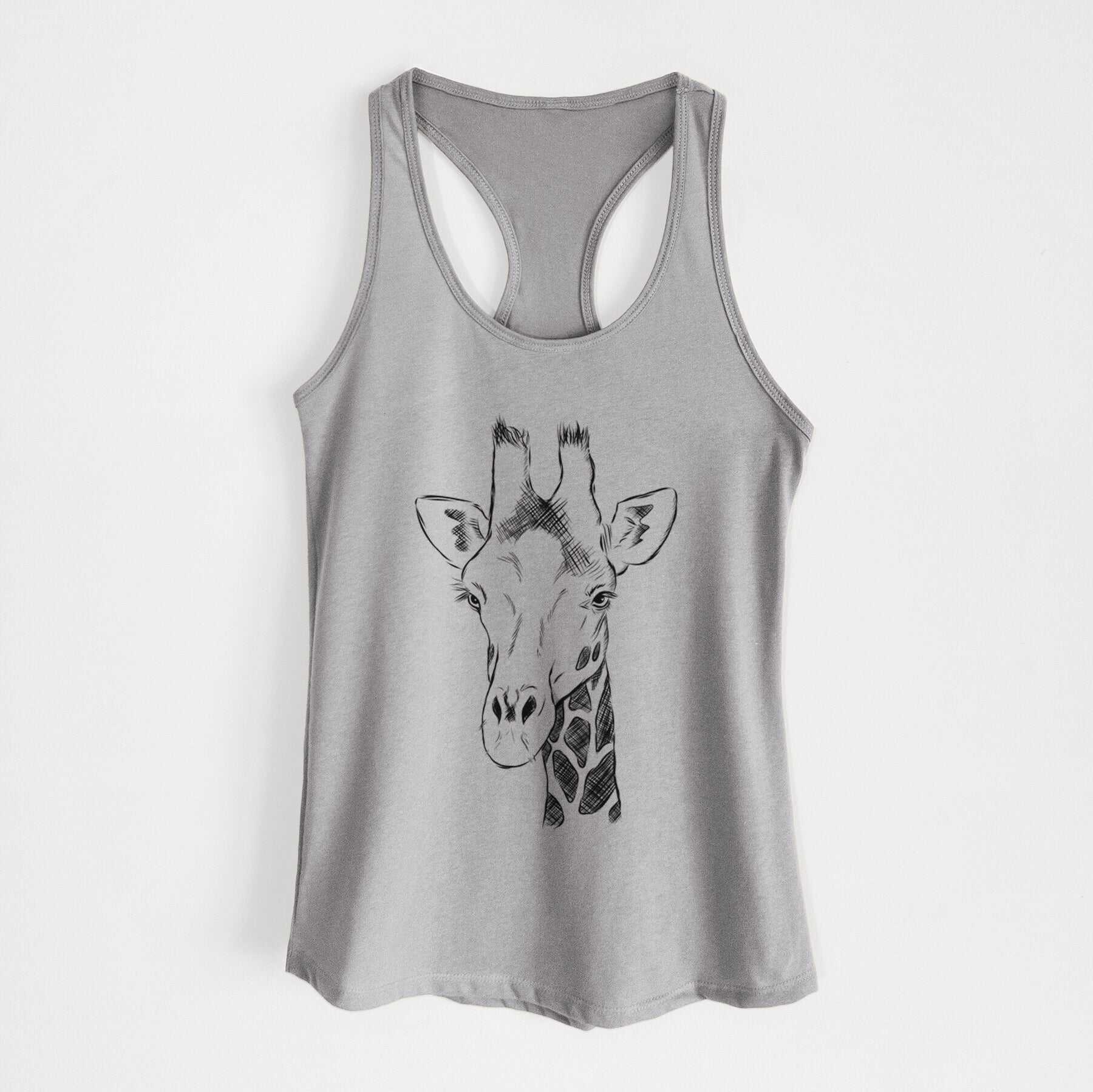Southern Giraffe - Giraffa giraffa - Women's Racerback Tanktop