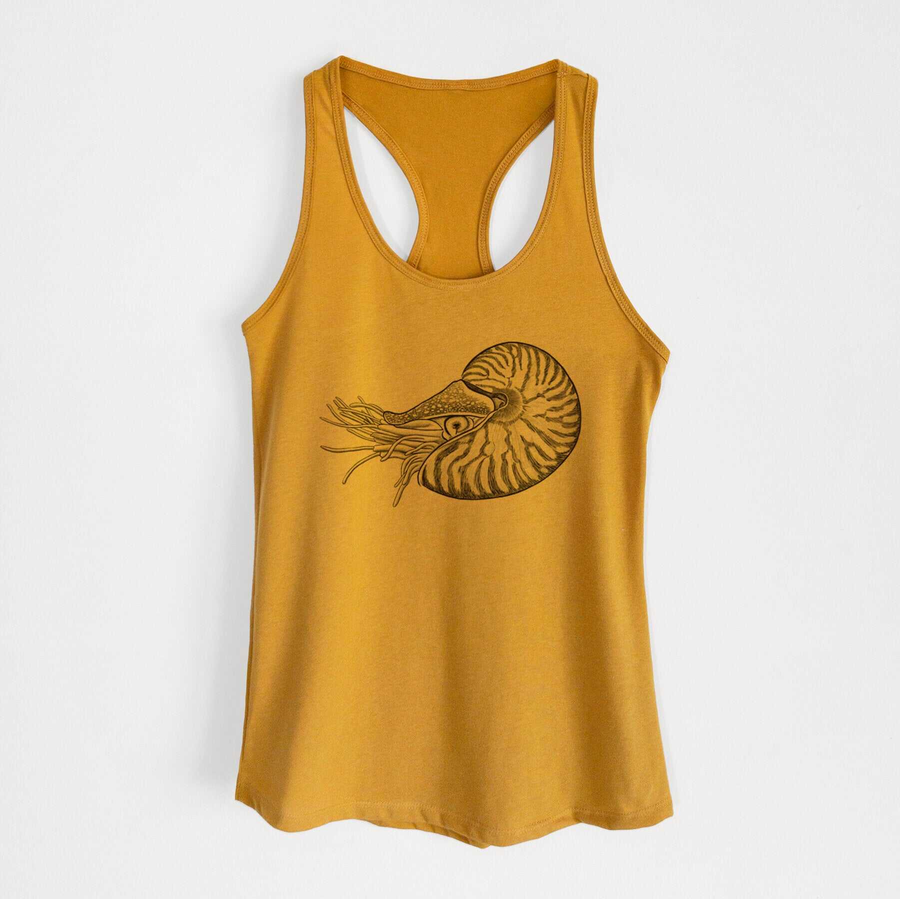 Palau Nautilus - Nautilus belauensis - Women's Racerback Tanktop