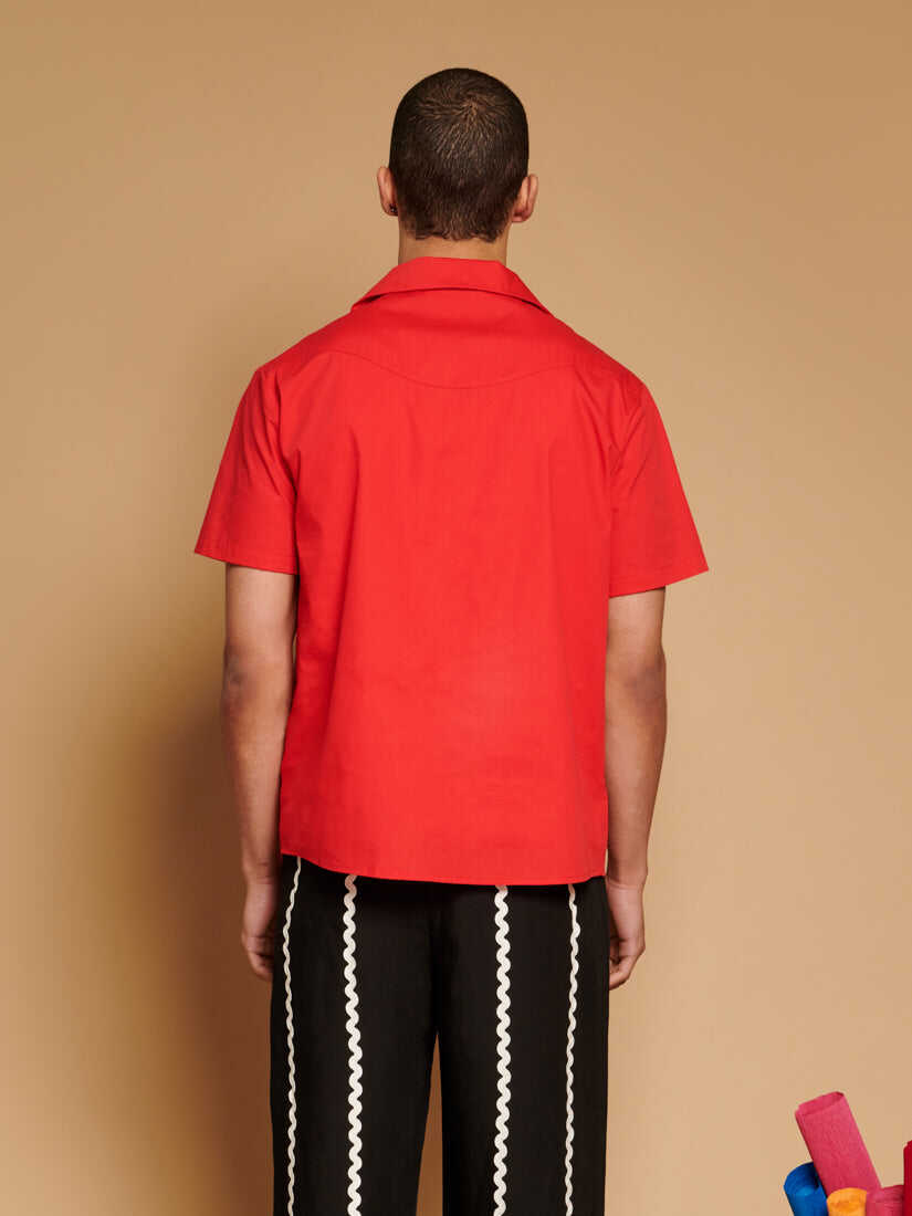 Rosario Trimmed Pockets Shirt