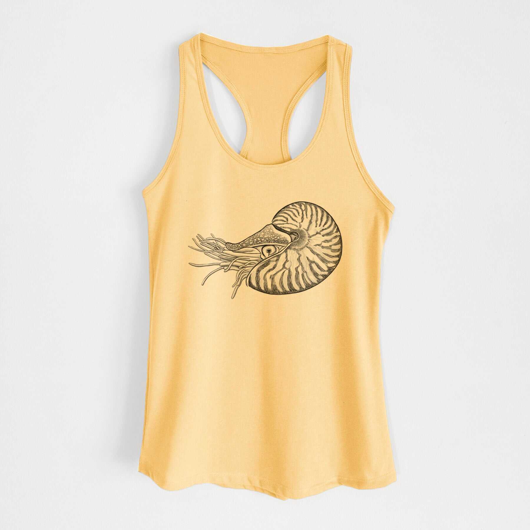Palau Nautilus - Nautilus belauensis - Women's Racerback Tanktop