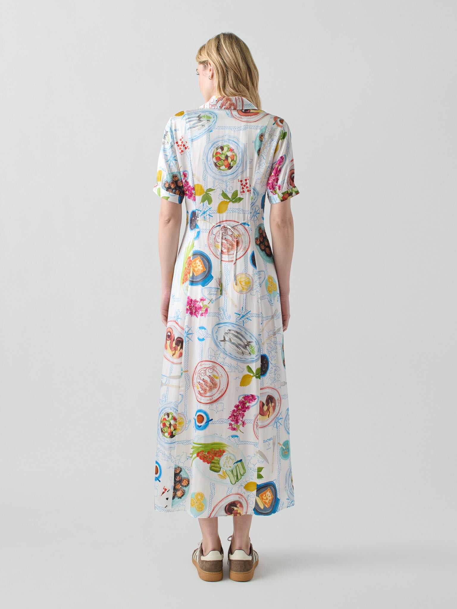 Lampi Button Down Dress