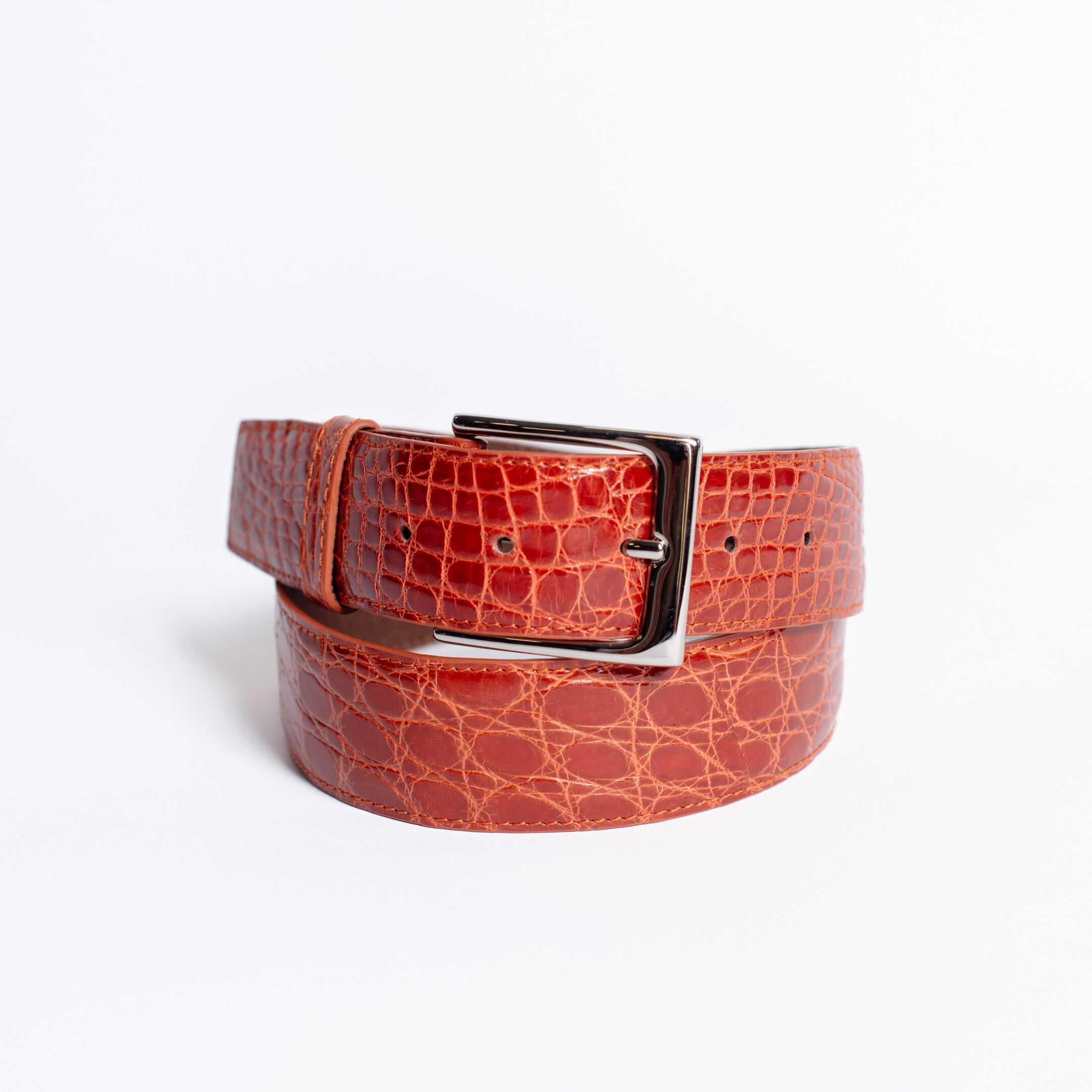 Full Skin Belt, Burnt Orange
