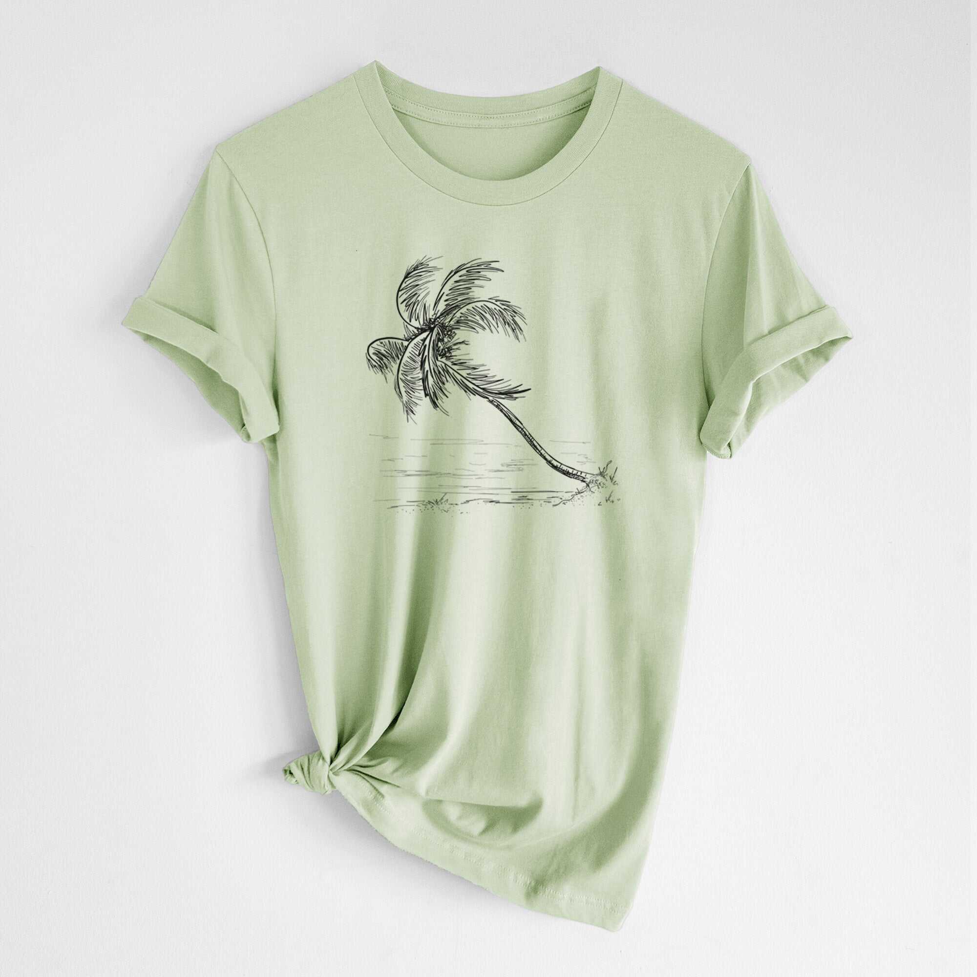 Coconut Palm - Cocos nucifera - Lightweight 100% Cotton Unisex Crewneck