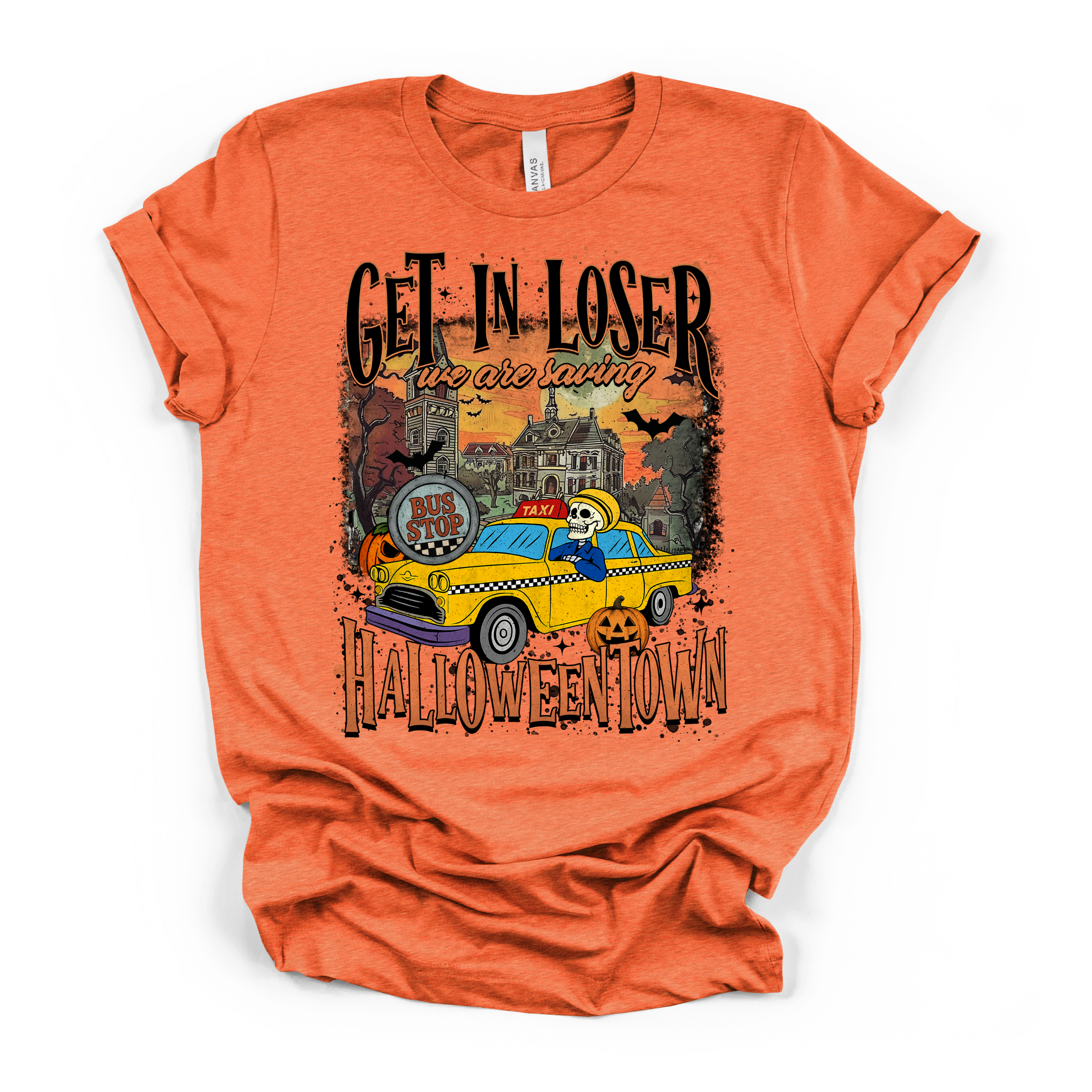 Get In Loser We Are Saving Halloween Town T Shirt