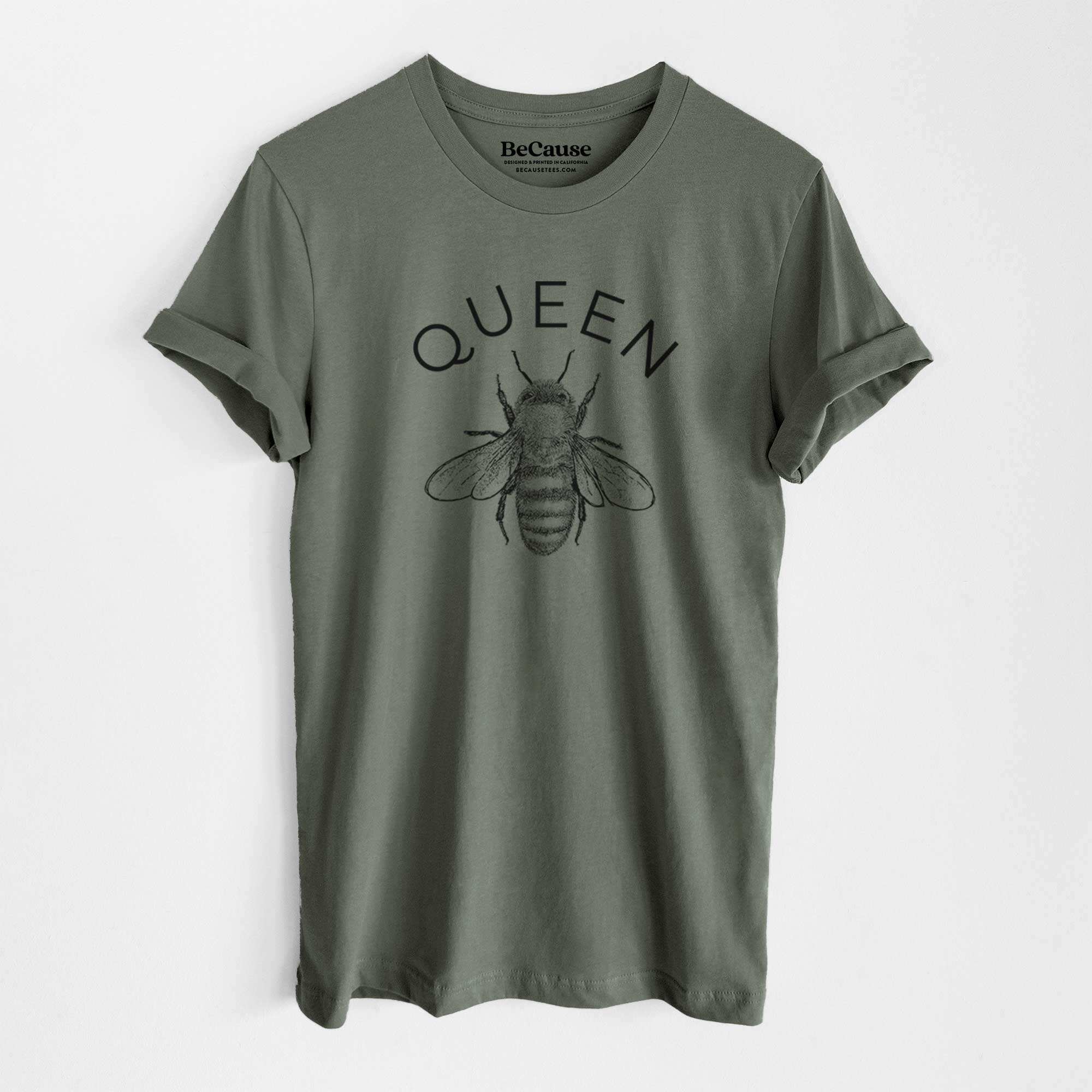 Queen Bee - Lightweight 100% Cotton Unisex Crewneck
