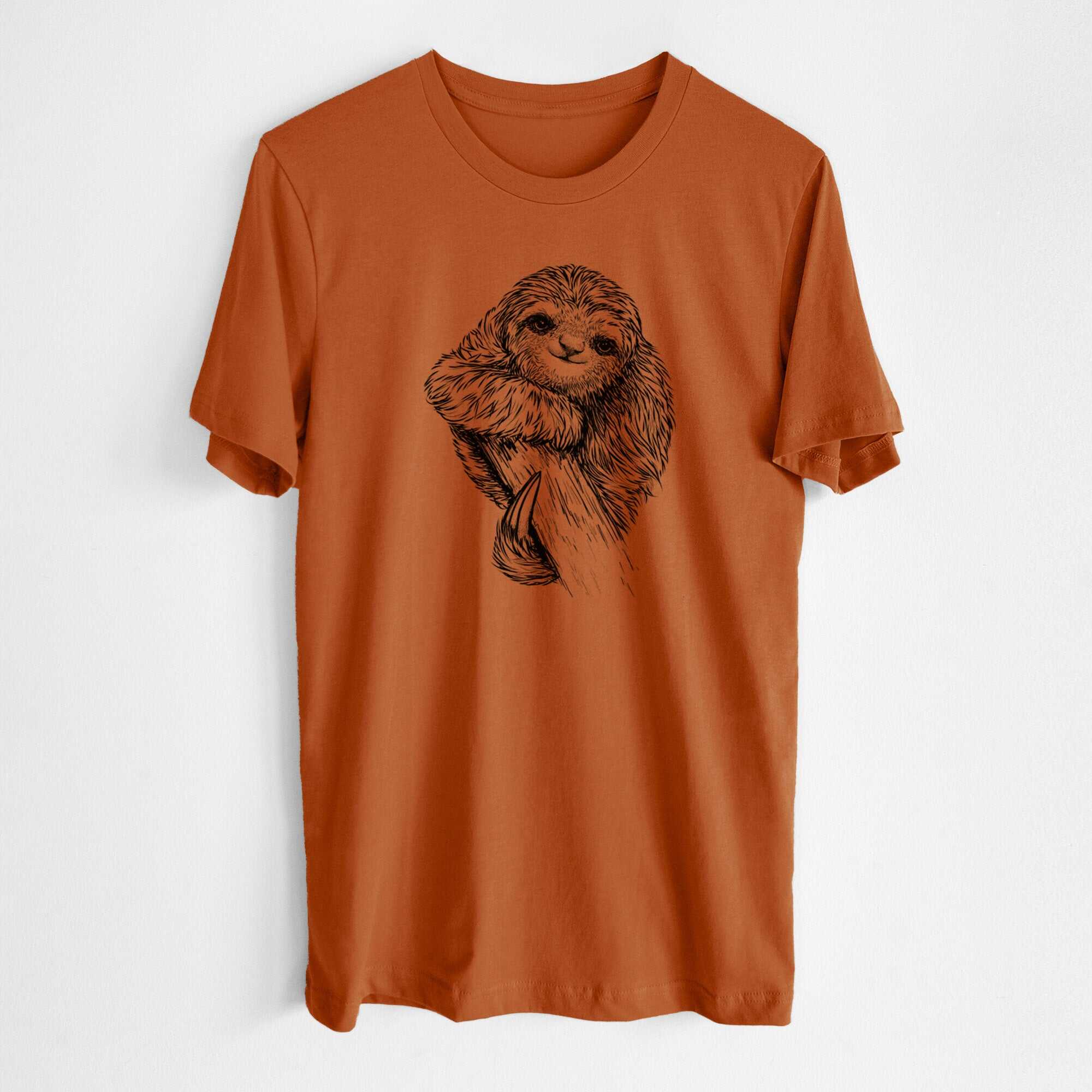 Pygmy Three-toed Sloth - Bradypus pygmaeus - Lightweight 100% Cotton Unisex Crewneck