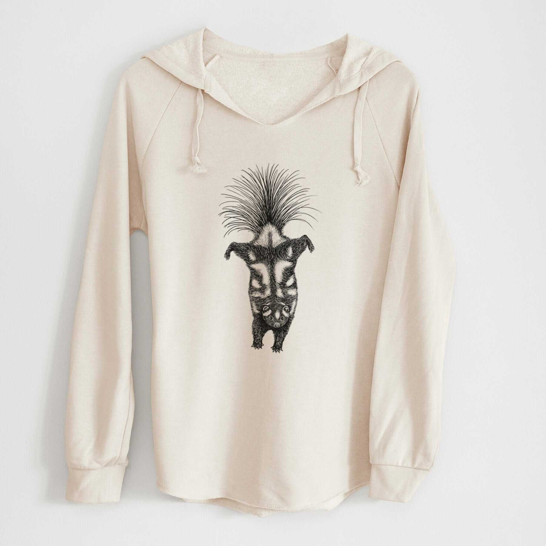 Eastern Spotted Skunk - Spilogale putorius - Cali Wave Hooded Sweatshirt