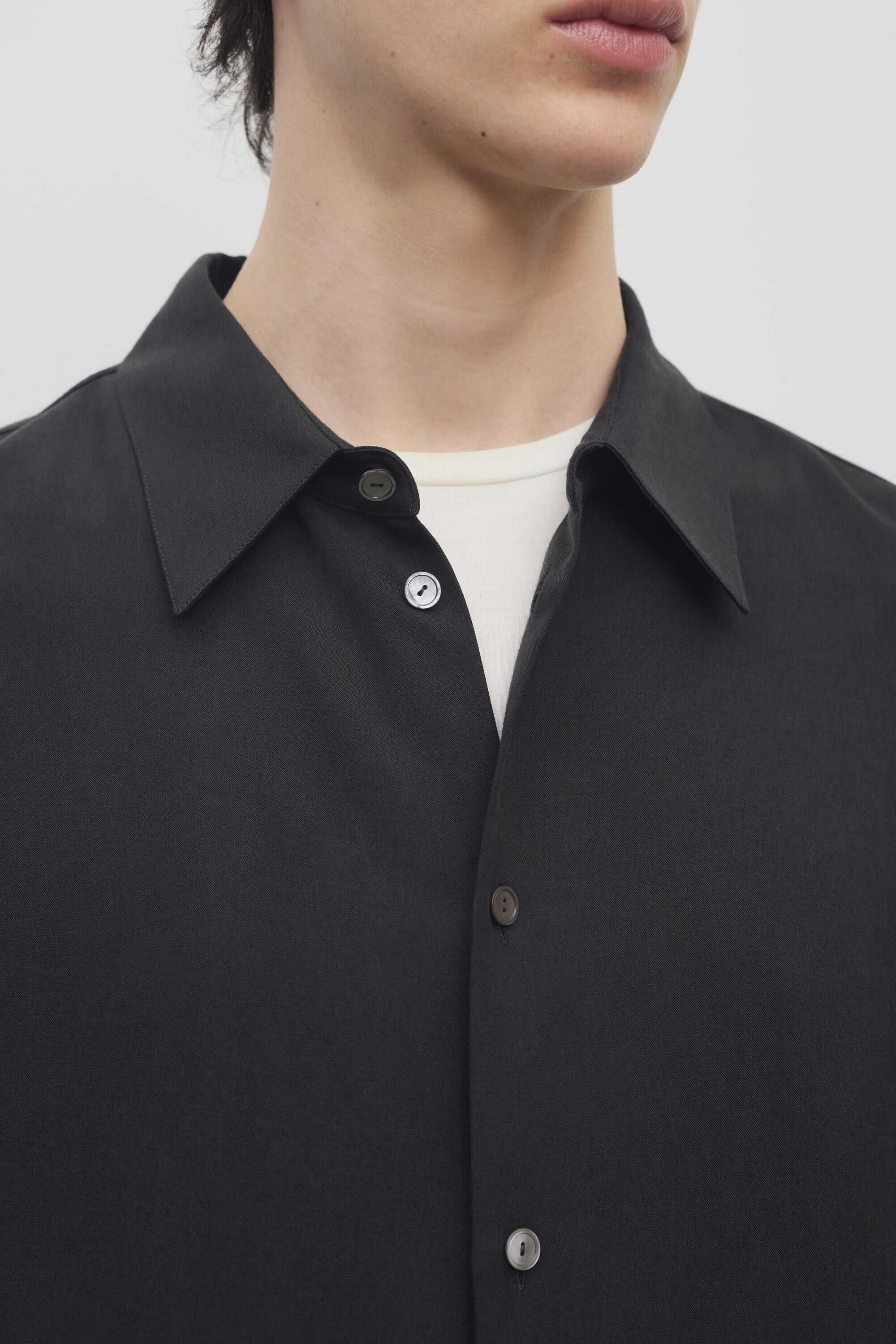 Rodolfo Shirt in Cotton and Silk