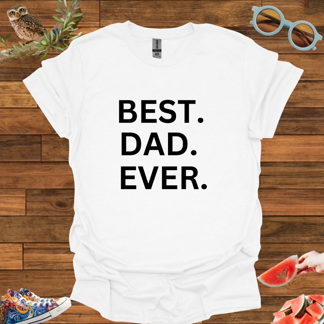 ZCKBDBEST DAD EVER T-Shirt