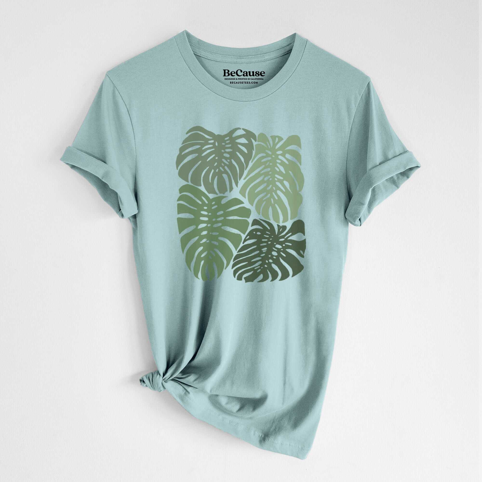 Monstera Vibes - Lightweight 100% Cotton Unisex Crewneck