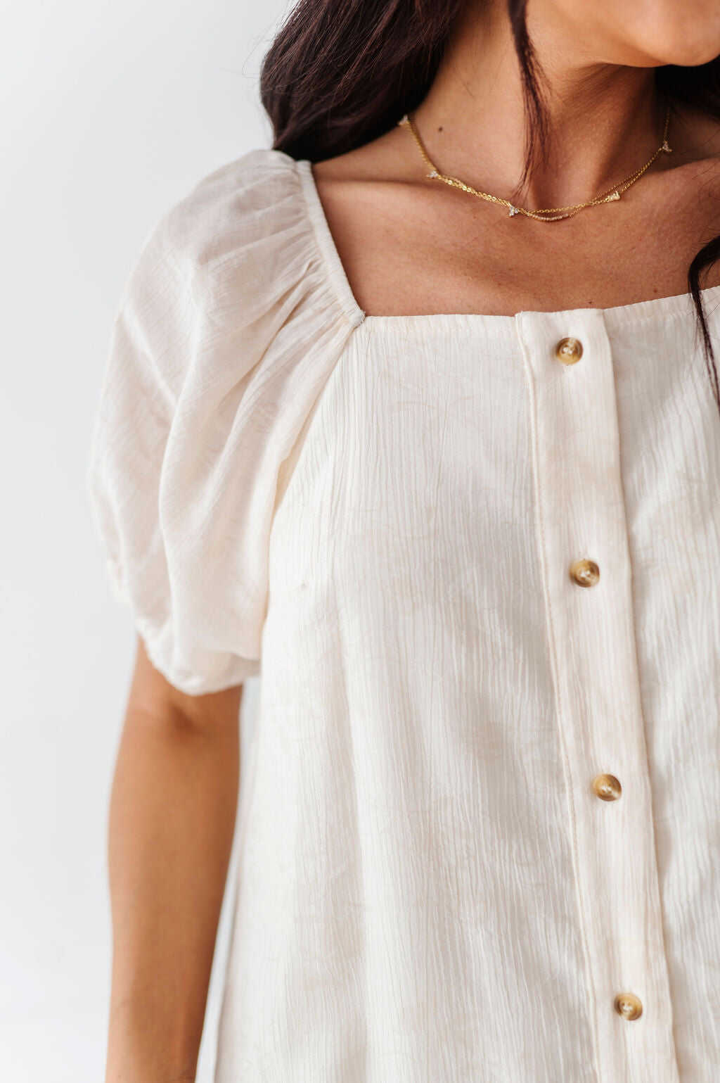 Nora Button Up - Size 3XL Left
