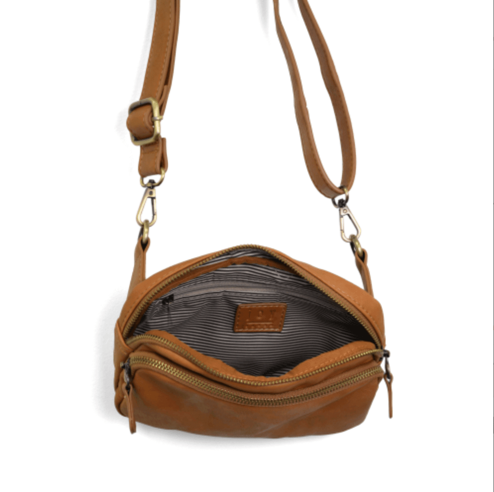 Kylie Double Zip Sling Belt Bag