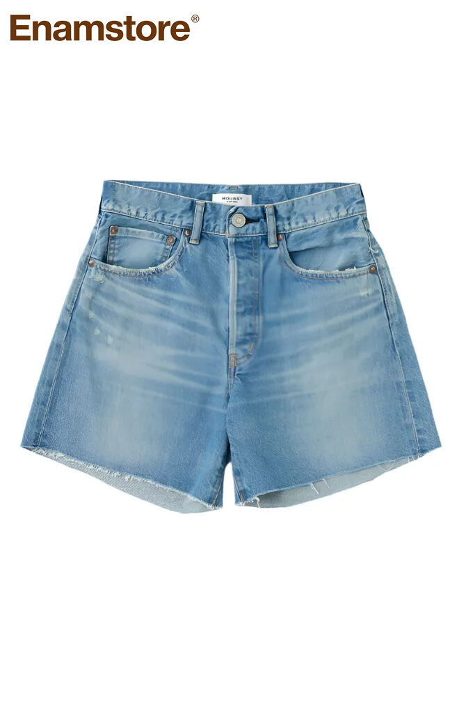 Moussy Harbeson Shorts in Blue