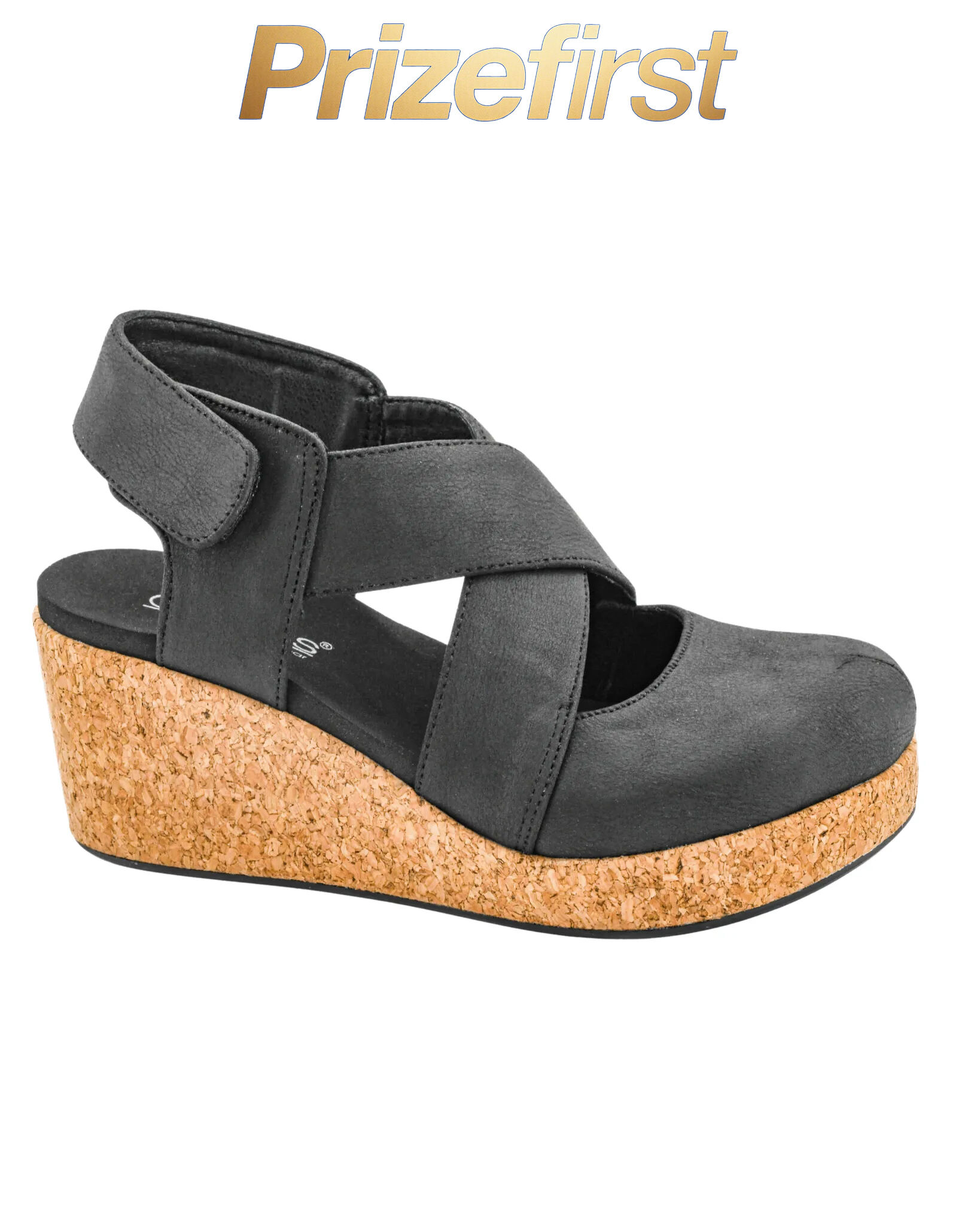 Corkys Footwear Case Closed Wedge Sandal - Black
