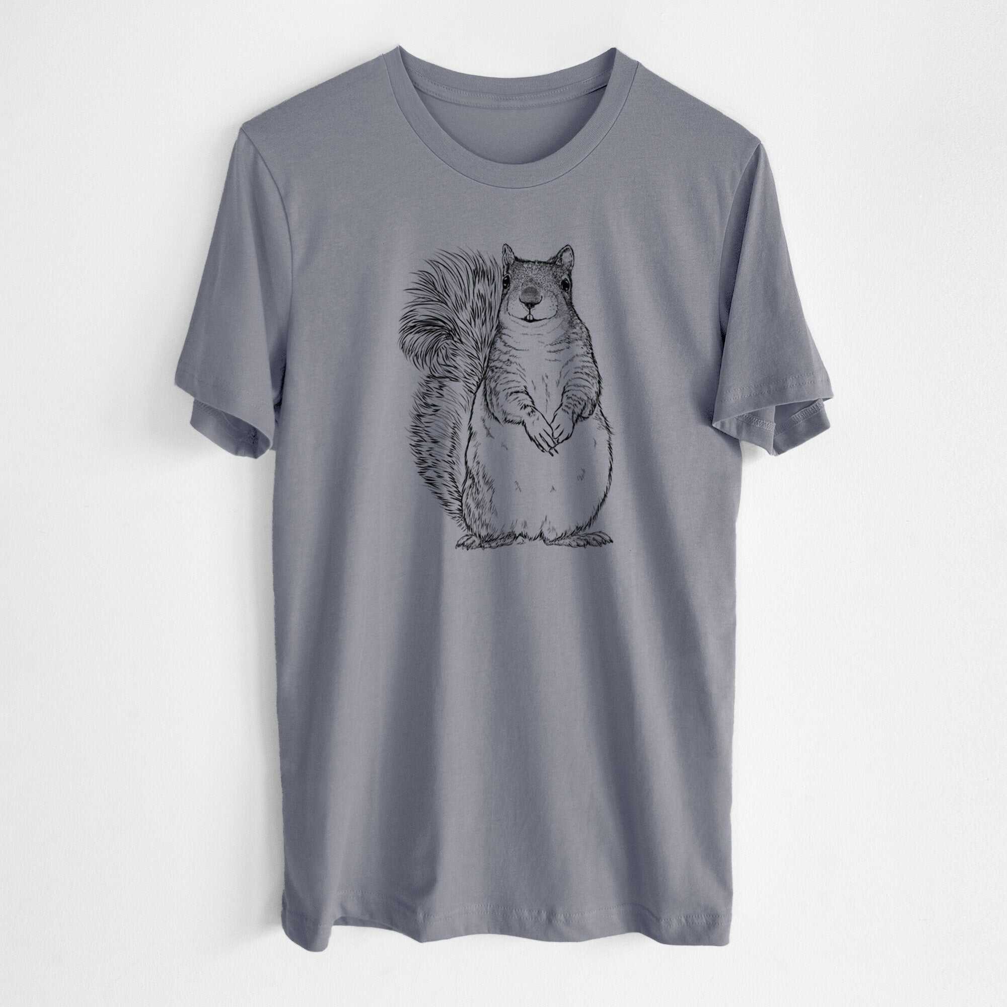 Western Grey Squirrel - Sciurus griseus - Lightweight 100% Cotton Unisex Crewneck