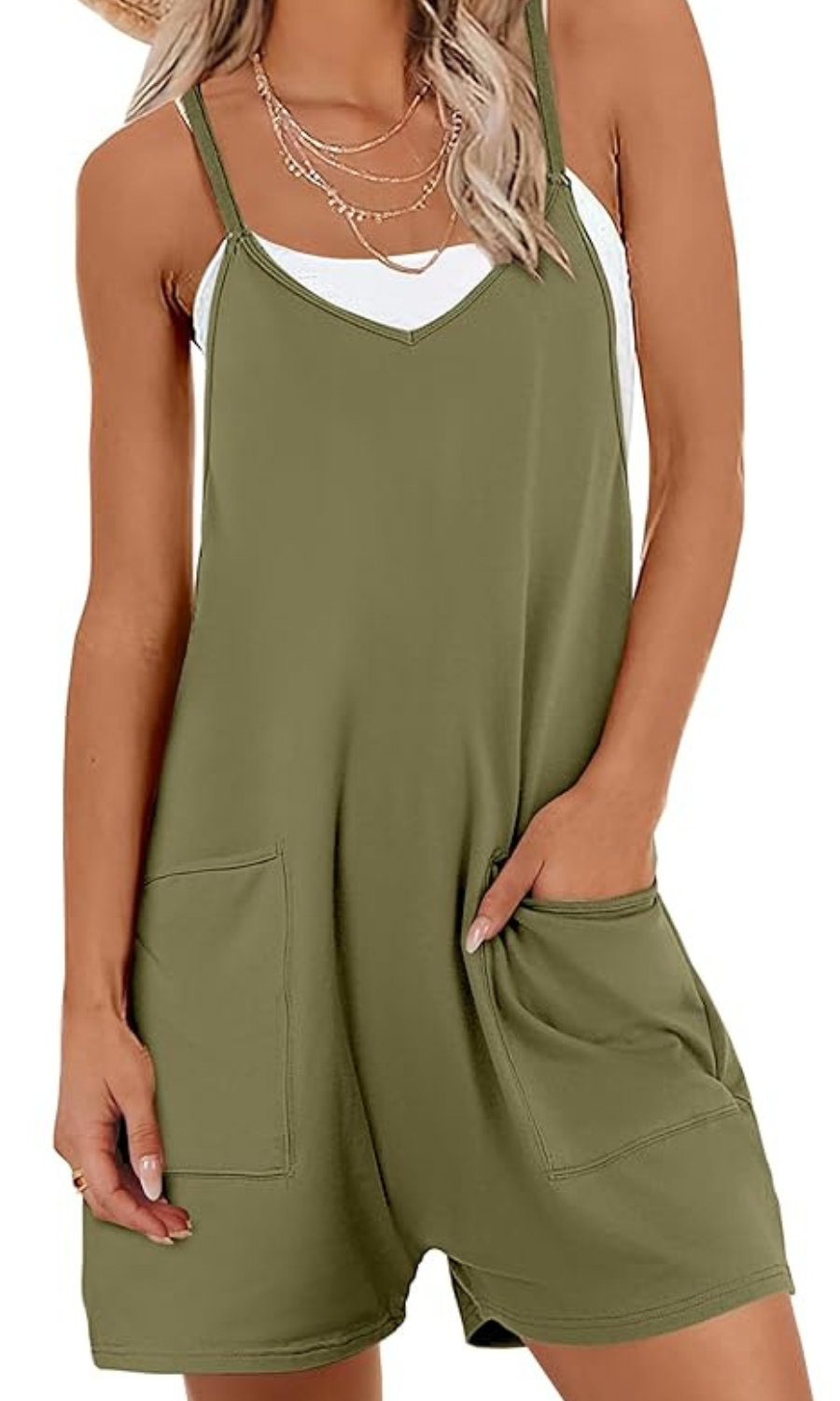 Loose Fit Sleeveless Jumpsuit For Casual Summer And Travel Days
