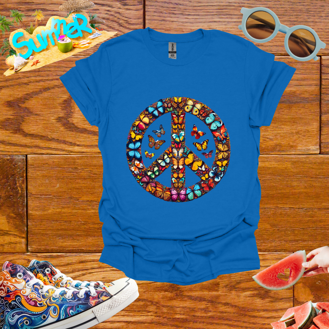 ZCKBDButterfly Peace T-Shirt