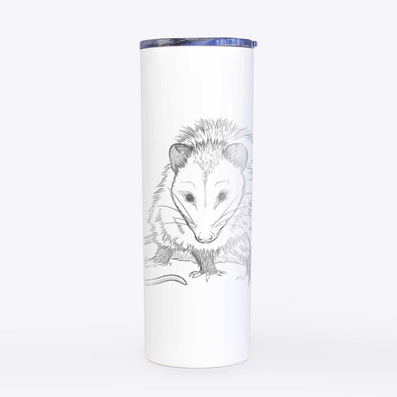 Virginia Opossum - Didelphis virginiana - 20oz Skinny Tumbler