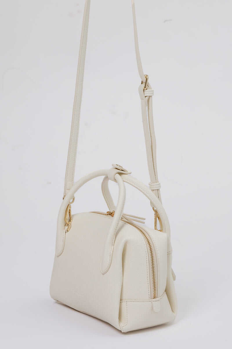 Boston Bowling Bag in Cream