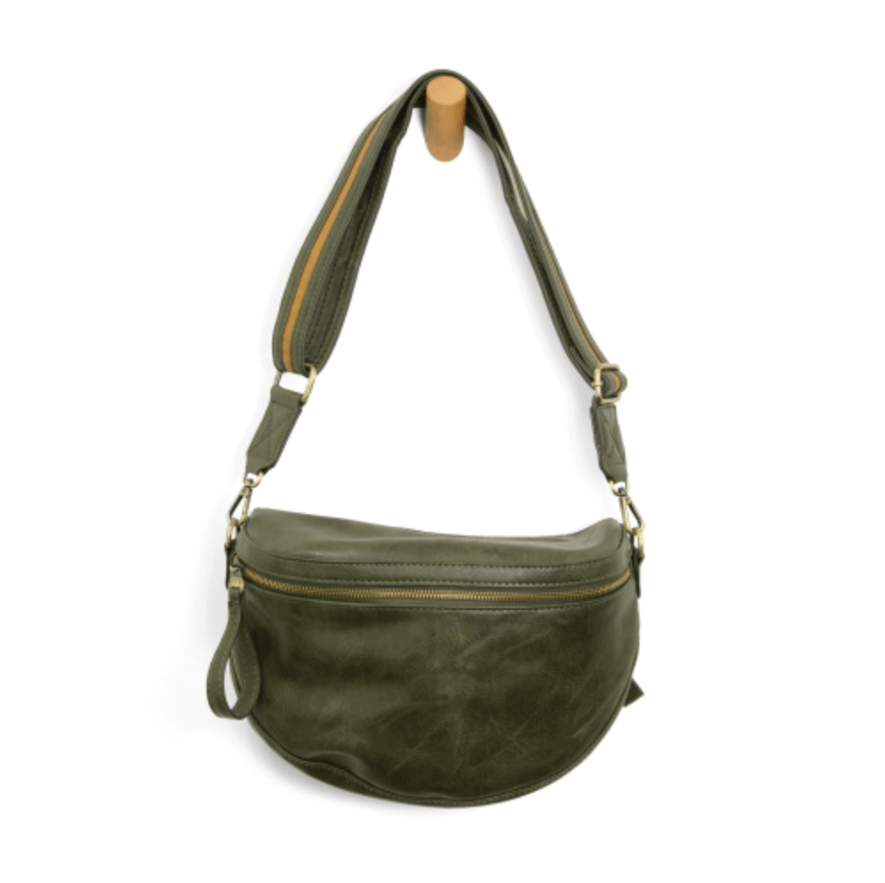Laura Contrast Strap Sling Belt Bag