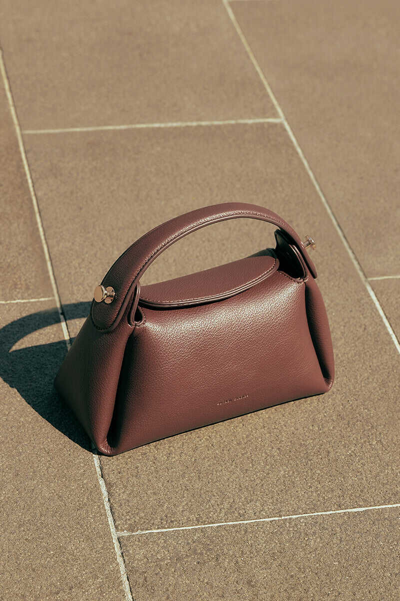 Milan Top-handle Bag in Sangria