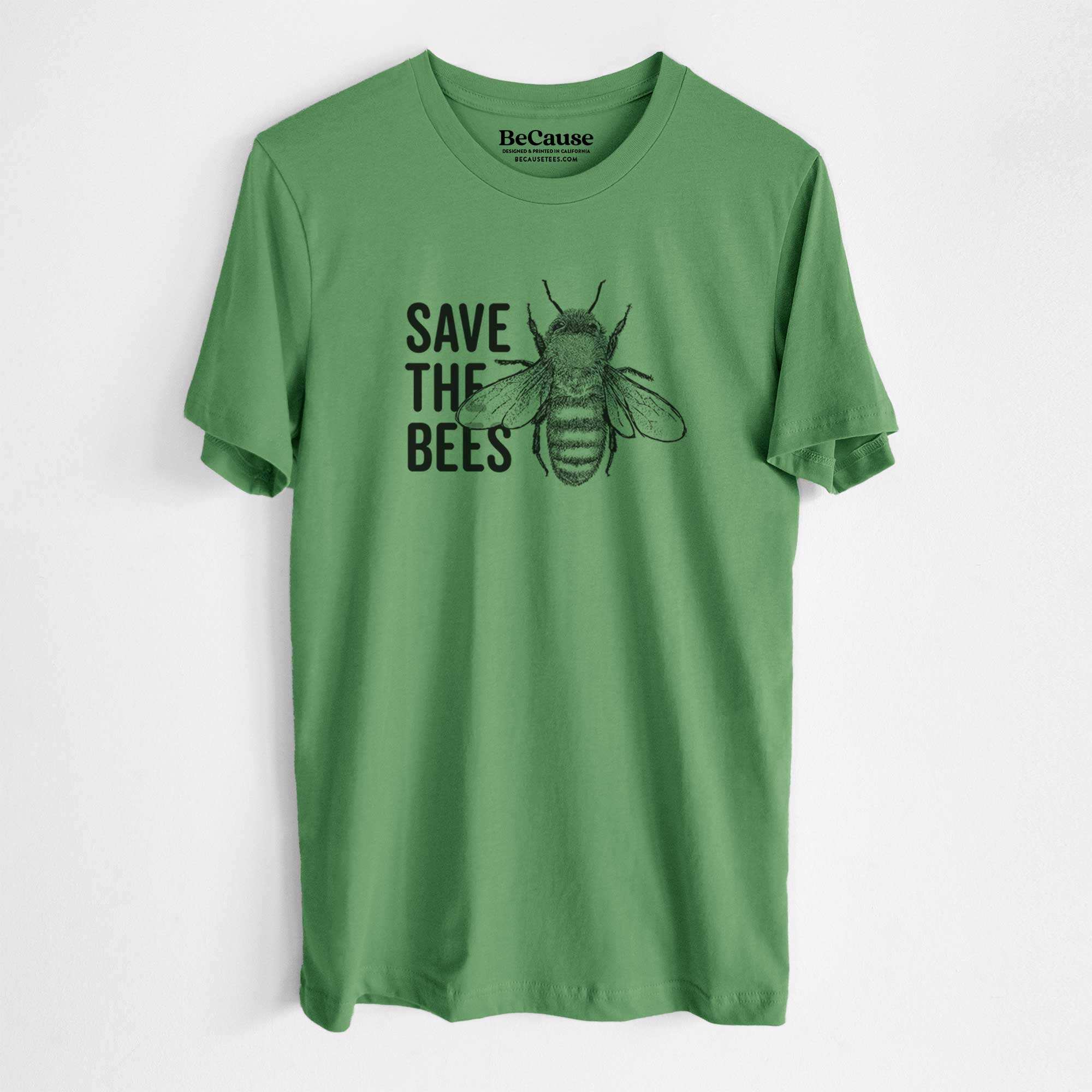 Save the Bees - Lightweight 100% Cotton Unisex Crewneck