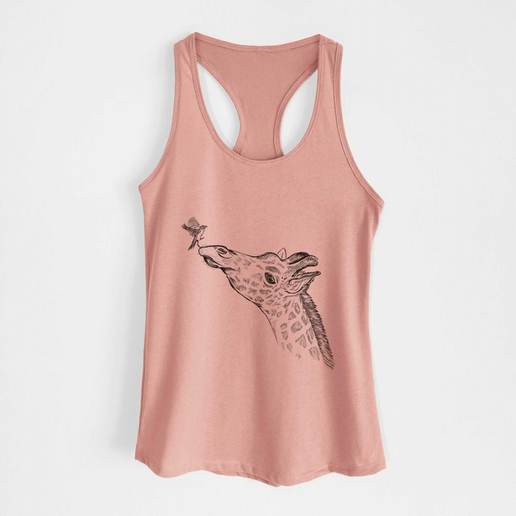 Northern Giraffe - Giraffa camelopardalis - Women's Racerback Tanktop