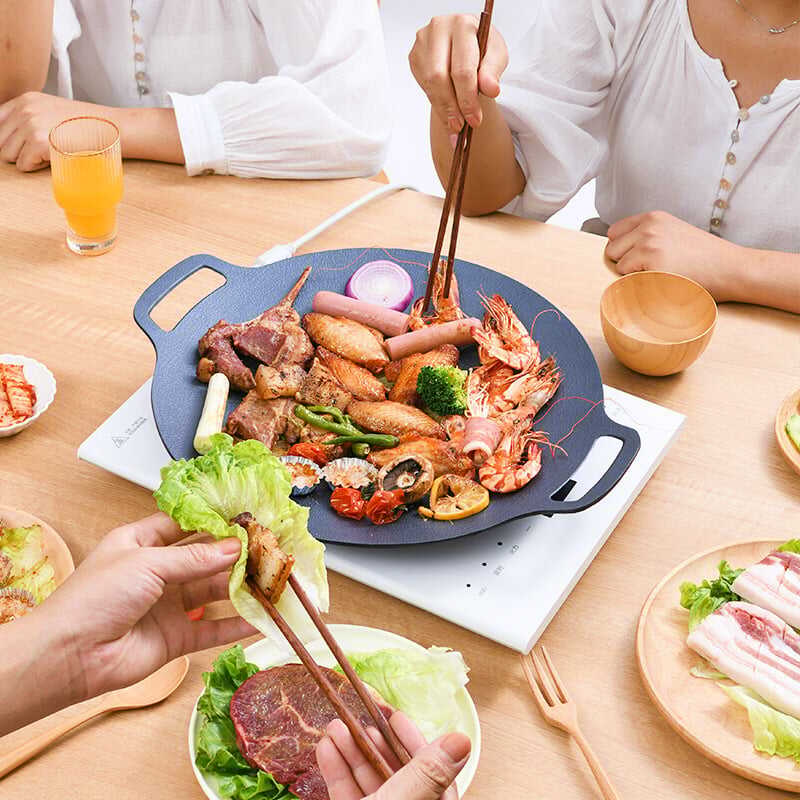 🔥Big Sale 48% OFF🔥Multi-function Medical Sone Grill Pan Non-stick Pan