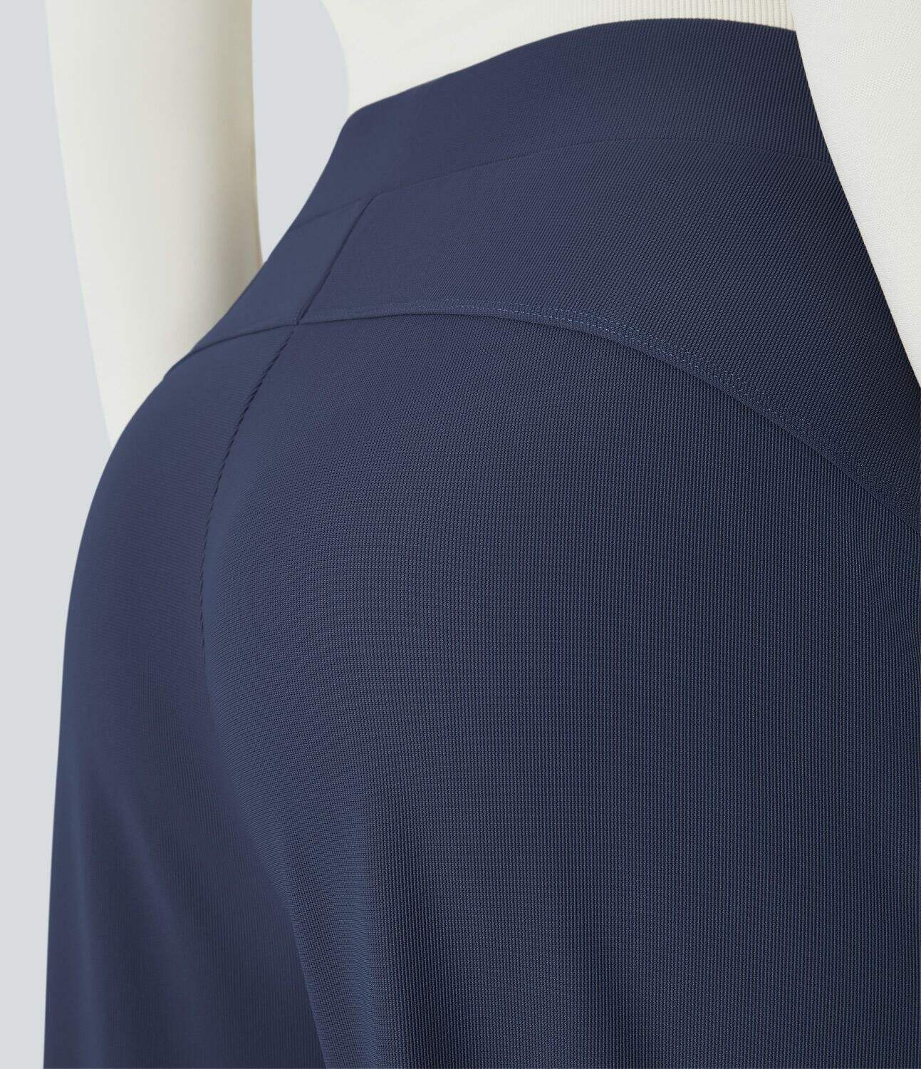 Ha High Waisted Body Sculpt Waist-Slimming Side Pocket Wide Leg Micro Waffle Work Pants