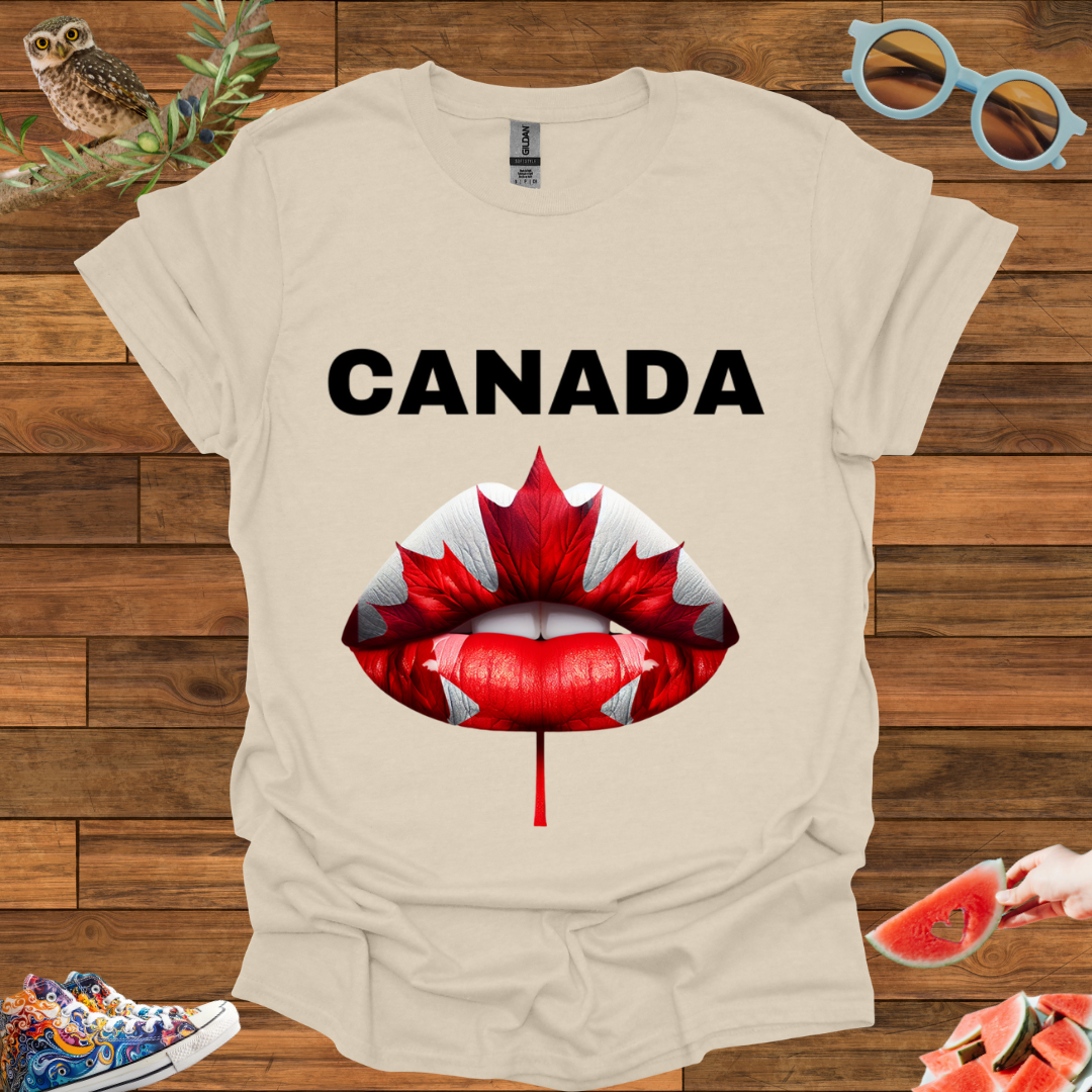 ZCKBDCanada lip T-Shirt