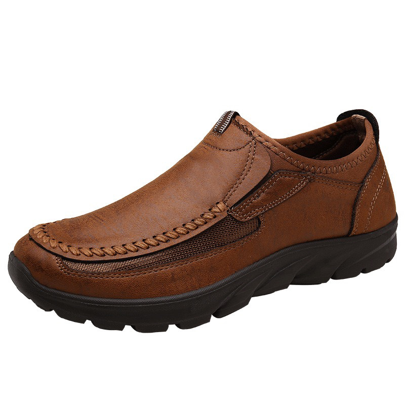 (⏰Clearance Sale)Men's Comfortable Orthopedic Shoes Arch Support Waterproof Lightweight Loafers