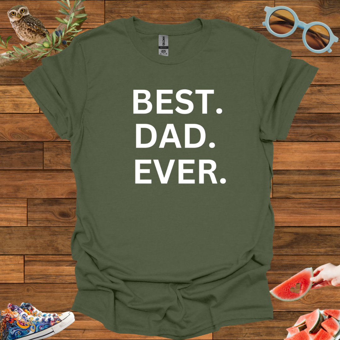 ZCKBDBEST DAD EVER T-Shirt