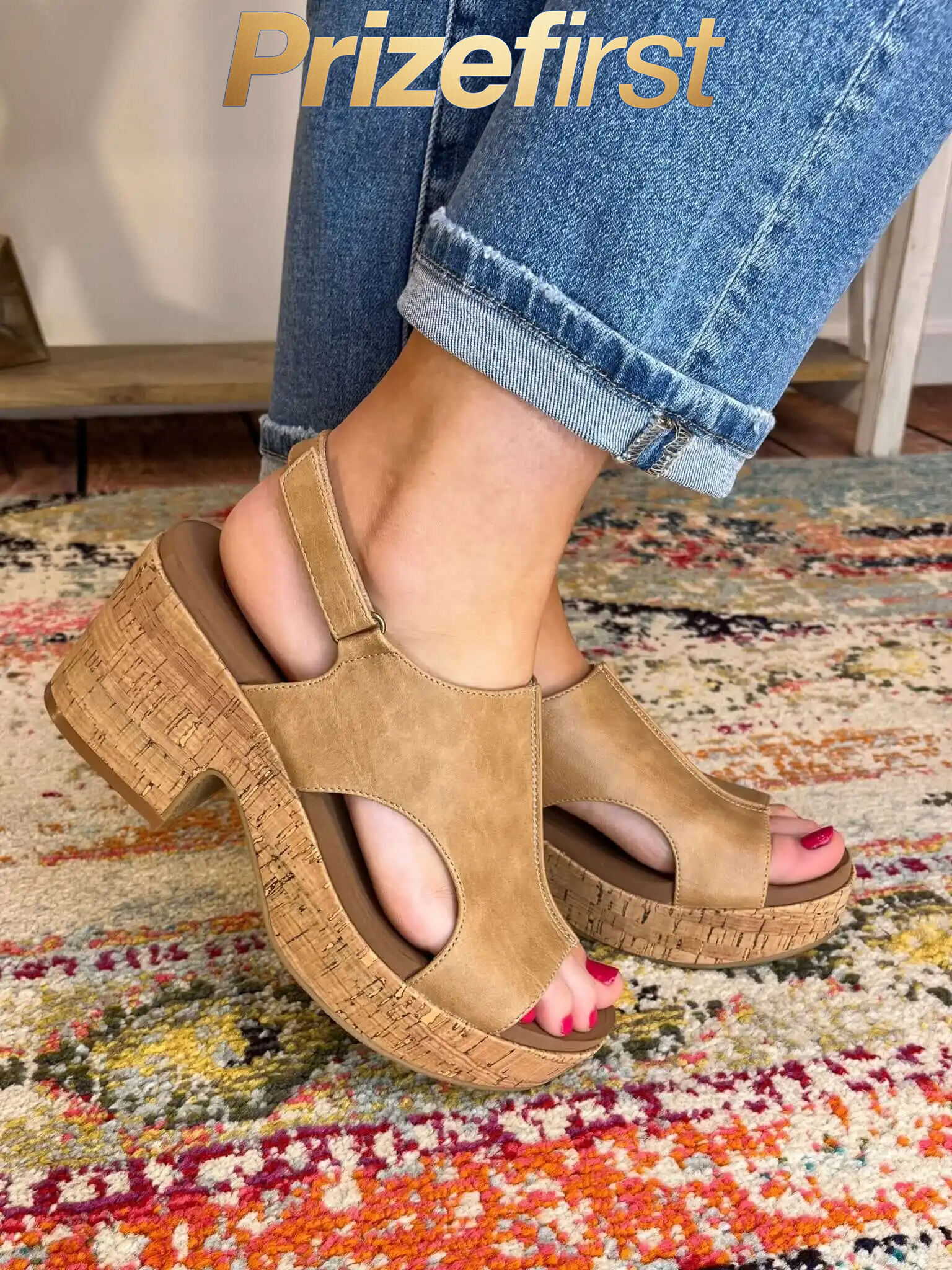 Corky's Footwear Miss Carley Sandal - Caramel