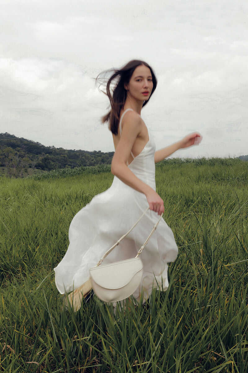 The Clair Bag in Chalk
