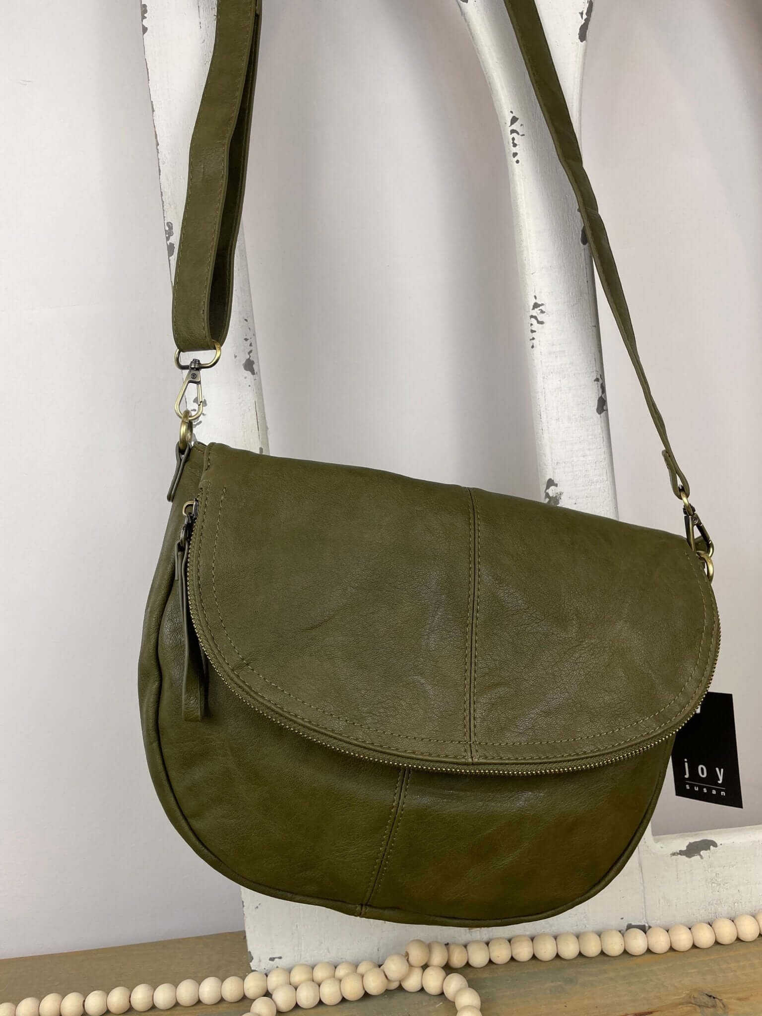 Selma Saddle Crossbody Bag