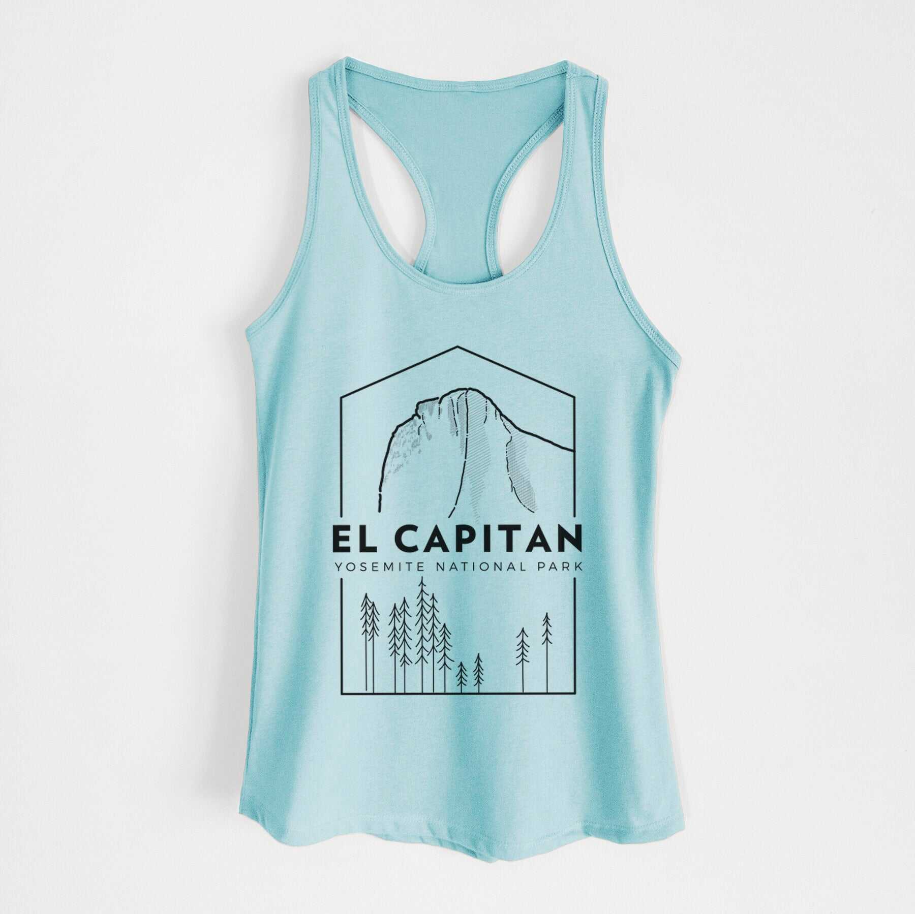 El Capitan - Yosemite National Park - Women's Racerback Tanktop
