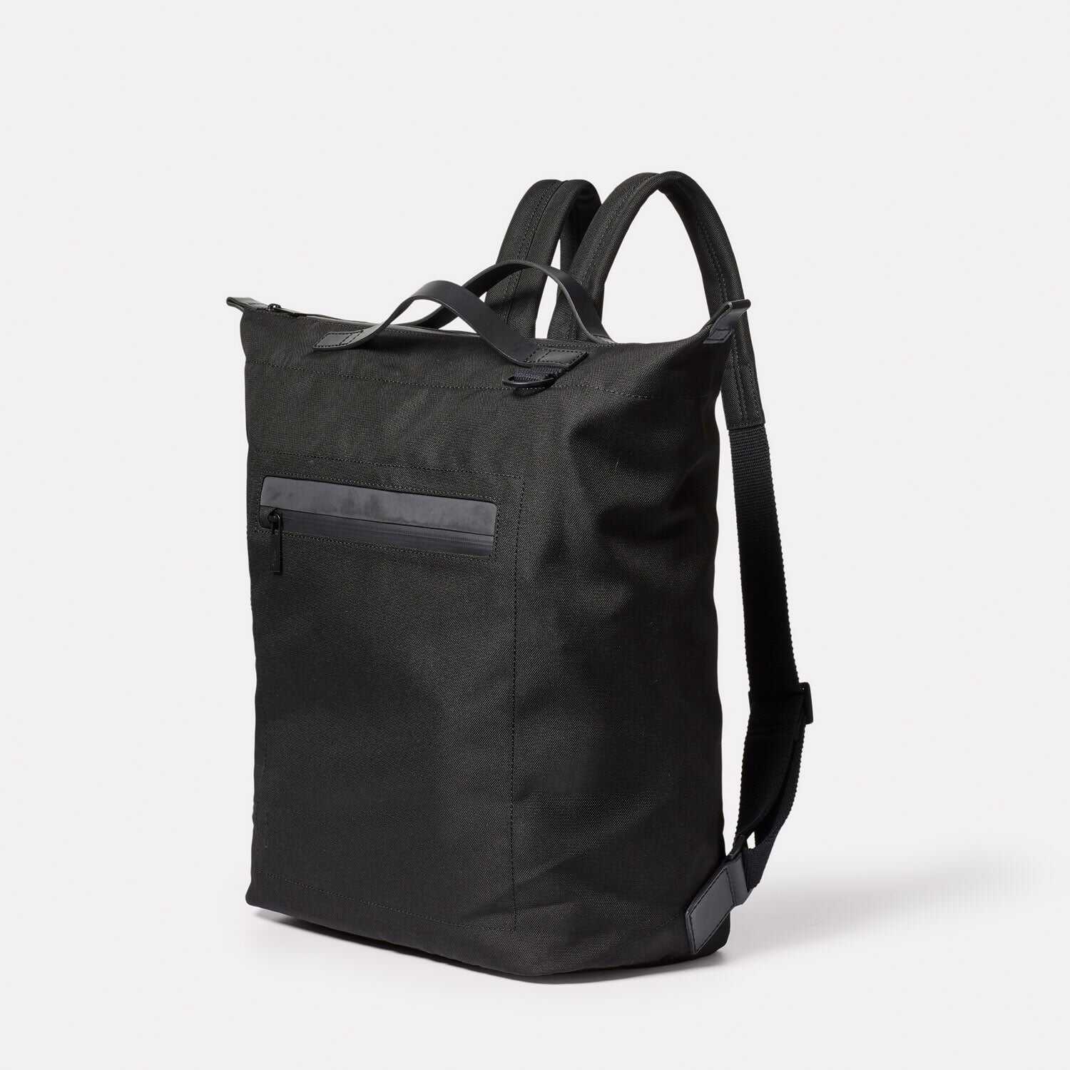Hoy Travel Cycle Recycled Backpack in Black