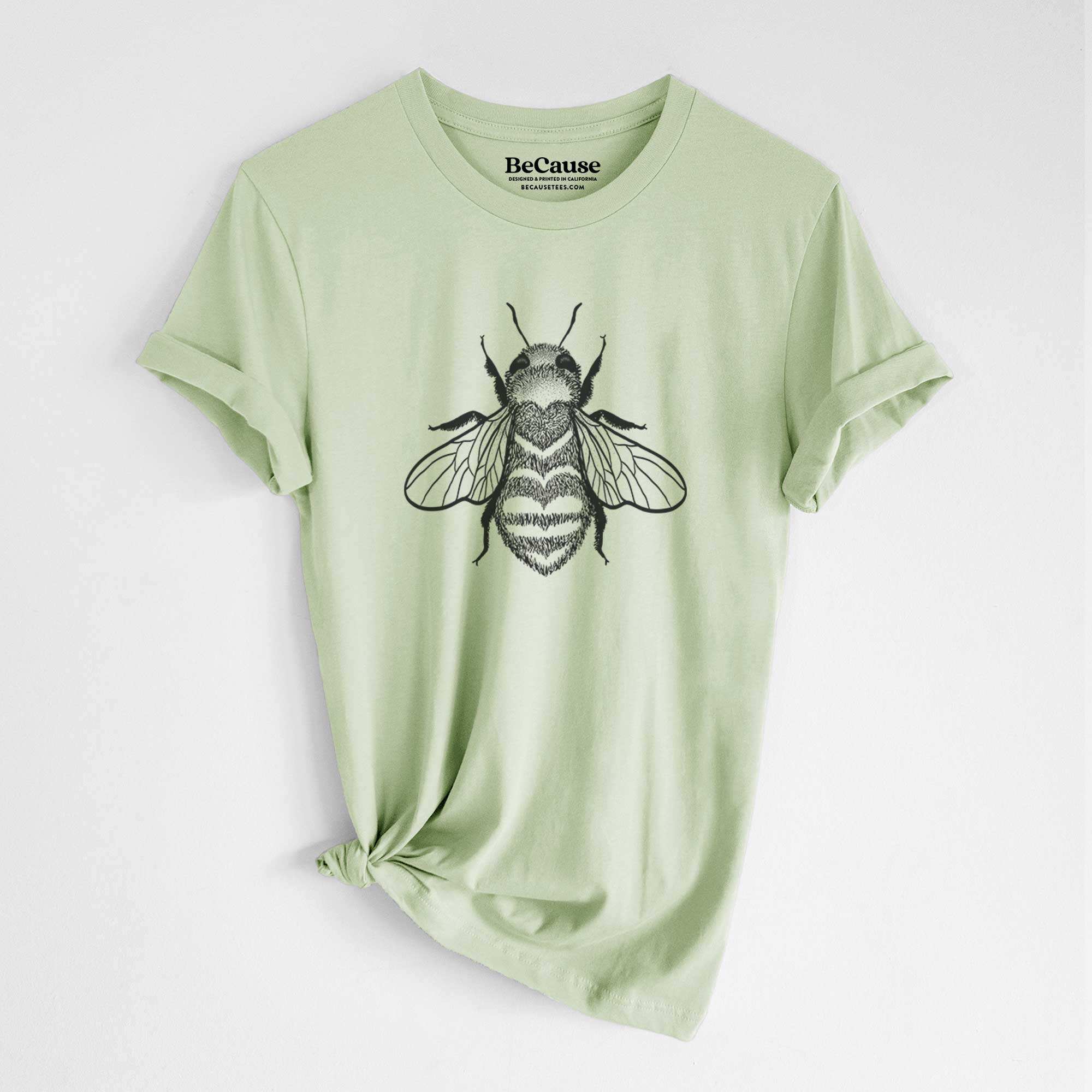 Bee Love - Lightweight 100% Cotton Unisex Crewneck